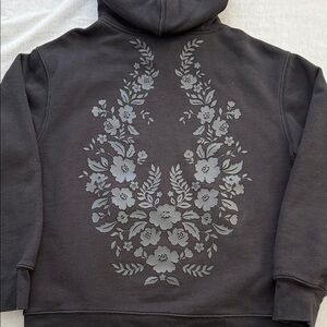 Athleta Marais Lace Hoodie Ltd Edition black size small